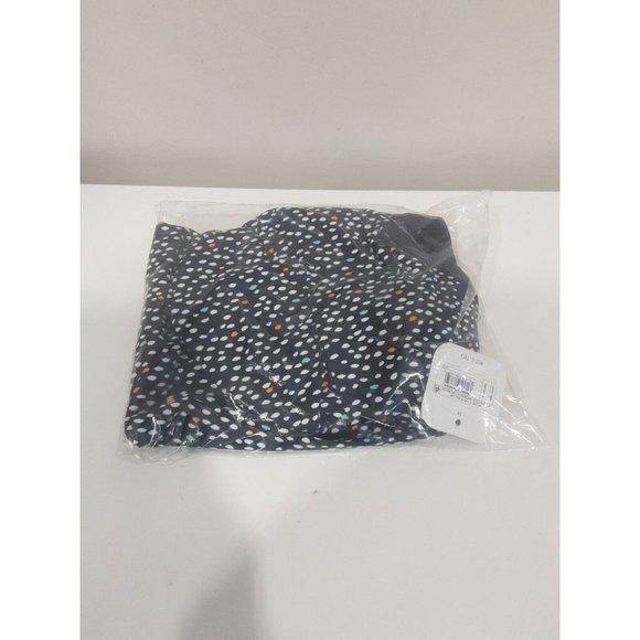 Women's Large Isabel Maternity Navy Blue Polka Dot Y-Back Tankini Top Swimwear - Picture 3 of 3